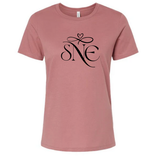 WOMENS- SNE Infiniti Tee- Mauve