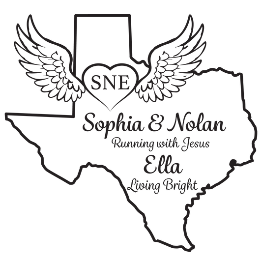 WOMENS- SNE Texas Tribute Tee- Black