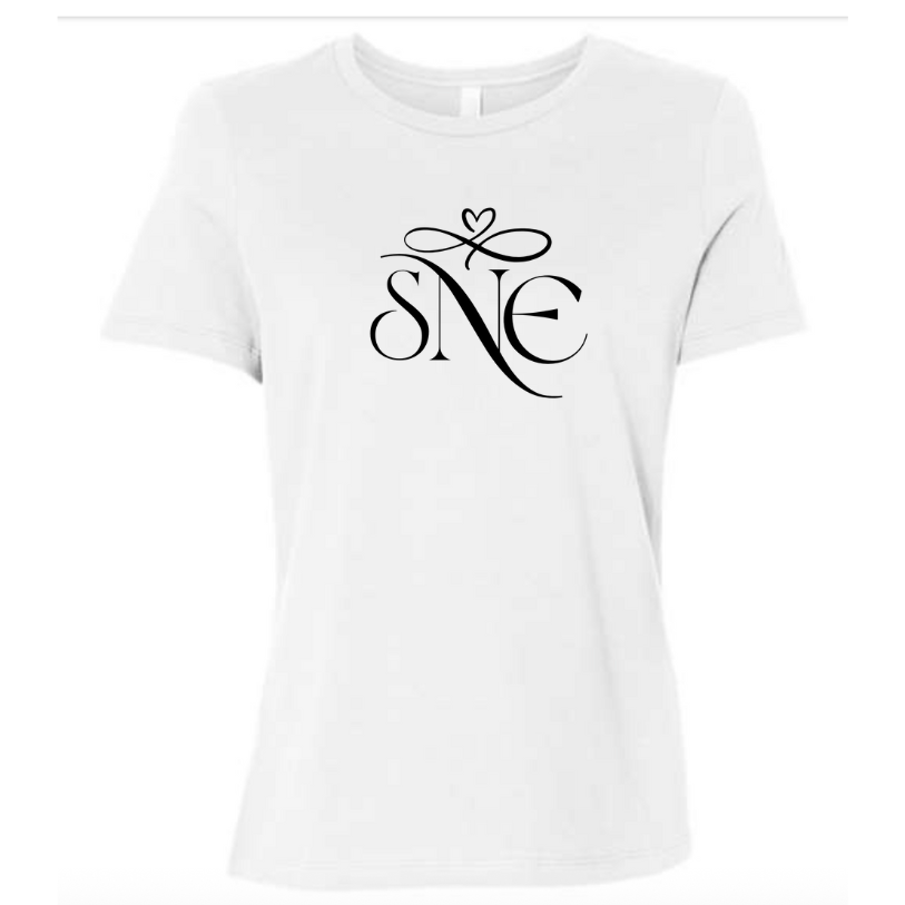 WOMENS- SNE Infiniti Tee- White