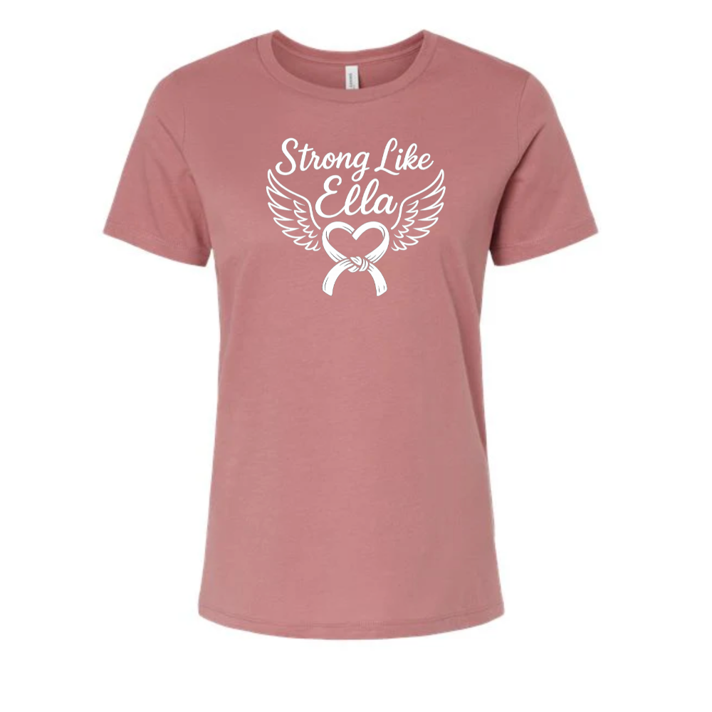 WOMENS- Strong Like Ella- Mauve